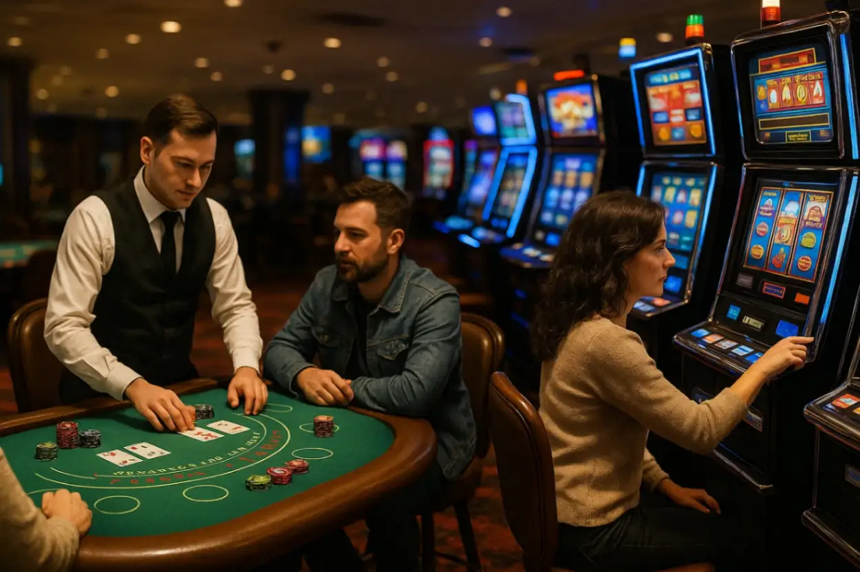 Игровое разнообразие: возможности казино Marina Bay Sands