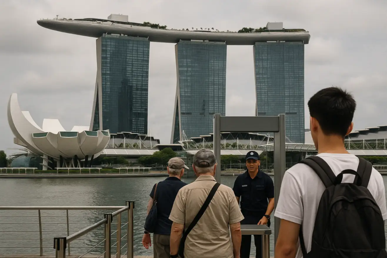 Общие правила допуска: кто может войти в Marina Bay Sands